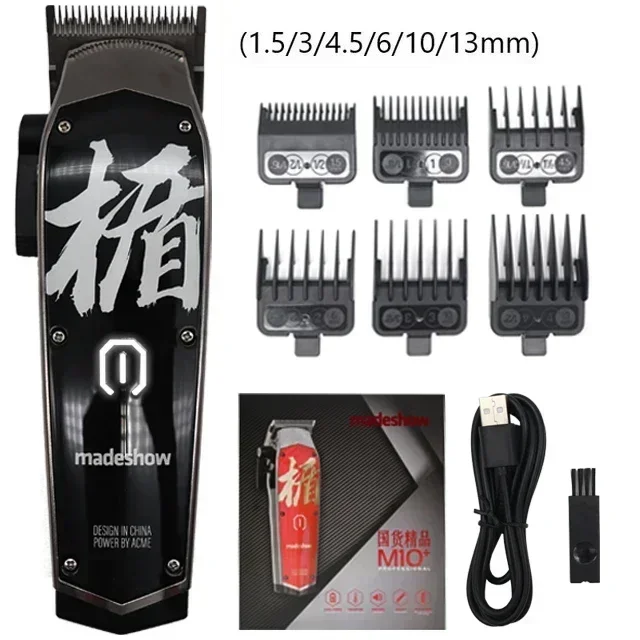 Madeshow M10 + プロフェッショナルバリカン男性理容室 0