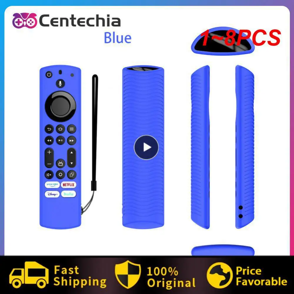 Sostituzione Dell'Alloggiamento Del Telecomando Da 1 ~ 8 Pezzi Per Toshiba E Insignia Firetv Alexa Cover Protettiva In Silicone Per Il Controllo Vocal