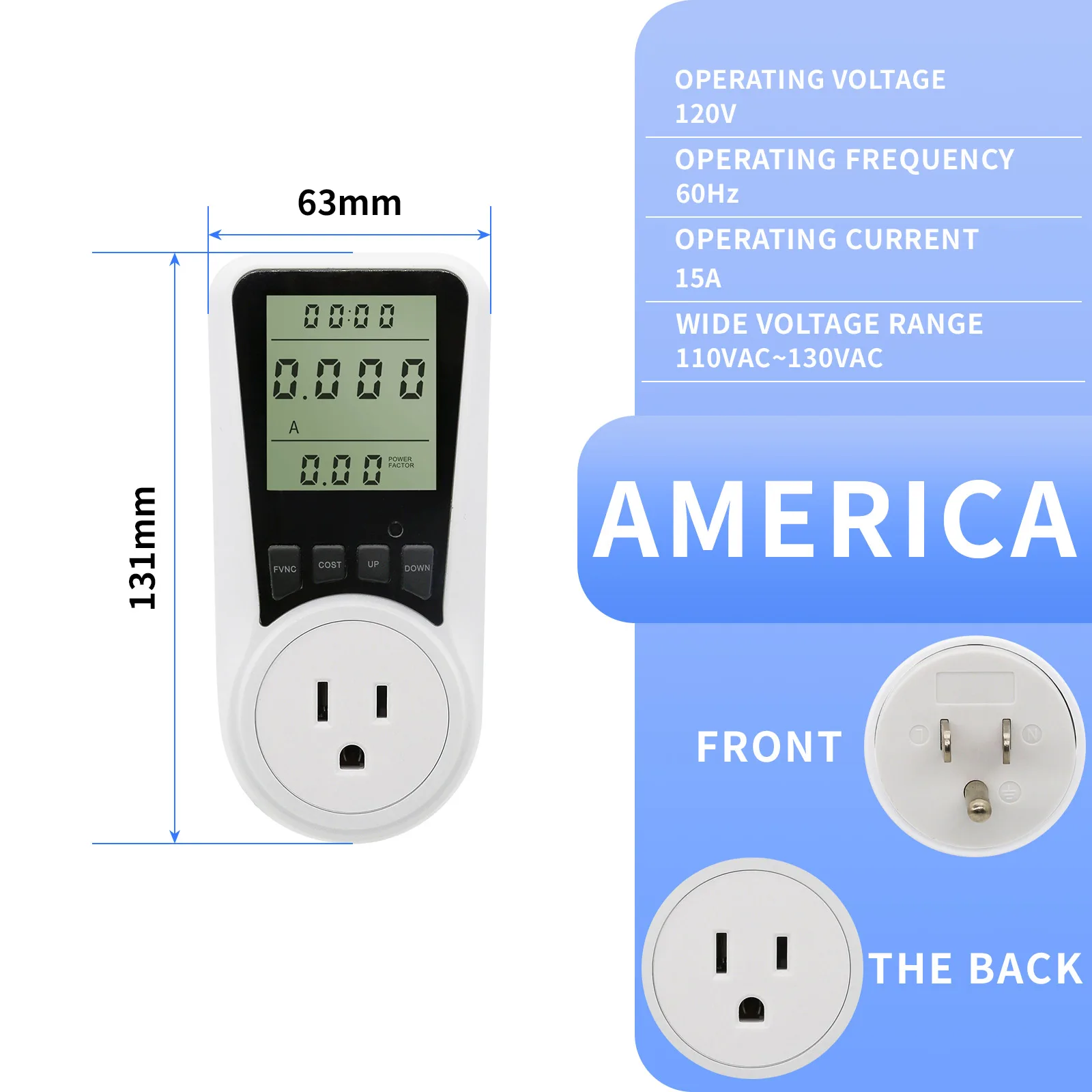 Smart Plug-In Power Meter for Efficient Energy Monitoring