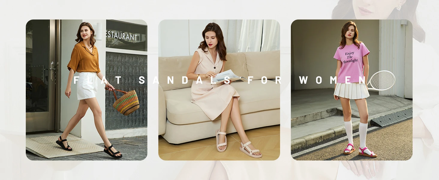 women flat sandals