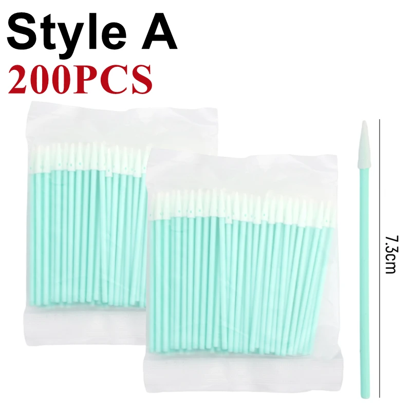 50-200Pcs Digital Camera Cleaning Brush Dust Free Sponge Swab for thumbnail 5