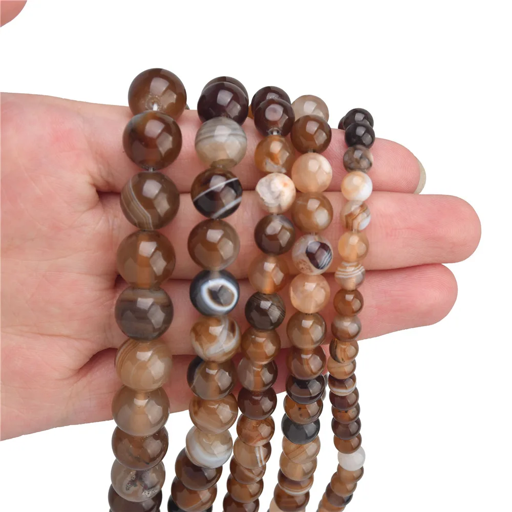 Perline Distanziatrici Allentate Rotonde Con Perline Di Amazzonite - Foto 3