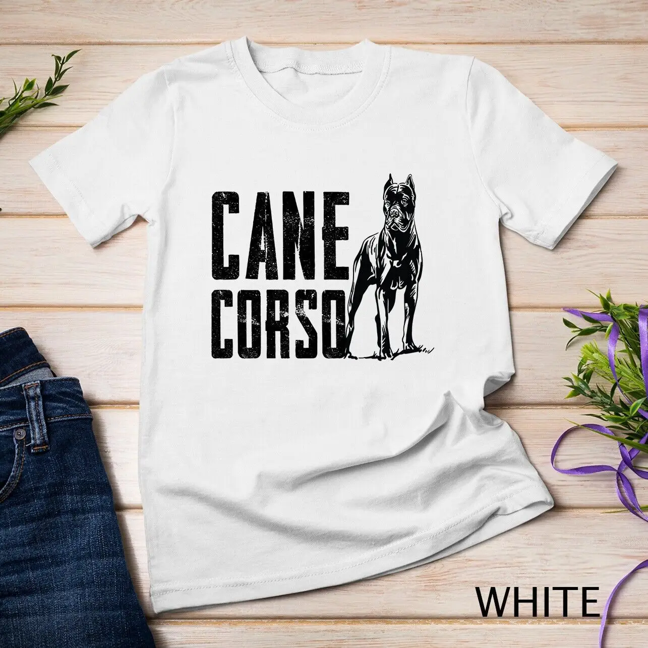 T-Shirt Unisex Cane Cane Cane Corso