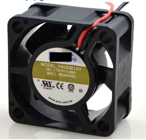 

New Original F4020B12U 12V 0.28A 4CM 4020 2-line wind cooling fan
