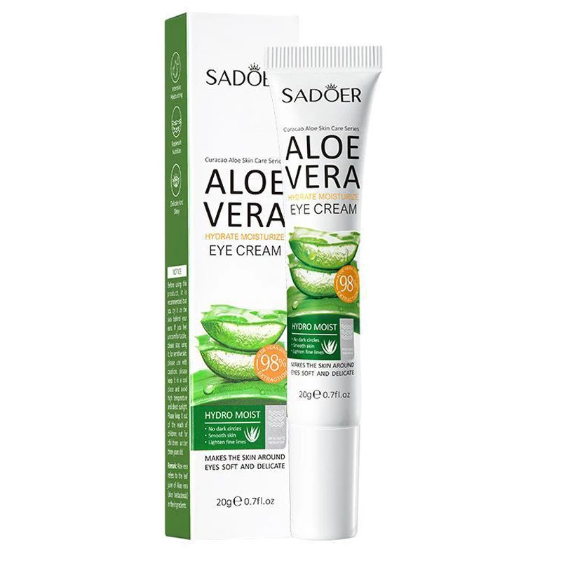 Aloe Vera Moisturizing Eye Cream Anti Dark Circles Eye Bags Firming Smooth Eye Contour Beauty Health Skin Care Cosmetics мыло protex aloe антибактериальное 90 г