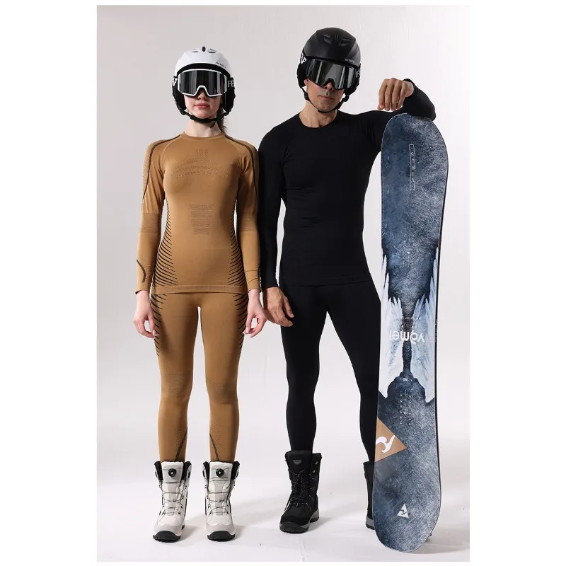 Thermal Underwear Set Men Women Quick Dry Ski Base Layer for Winter Sports