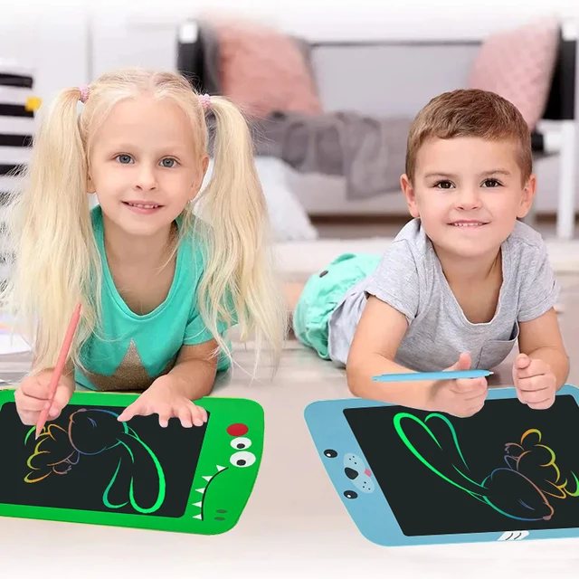 8.5/in Cartoon LCD Writing Tablet Drawing Board Kids Graffiti Sketchpad Toys Handwriting Blackboard Magic Drawing Board Toy Gift 4