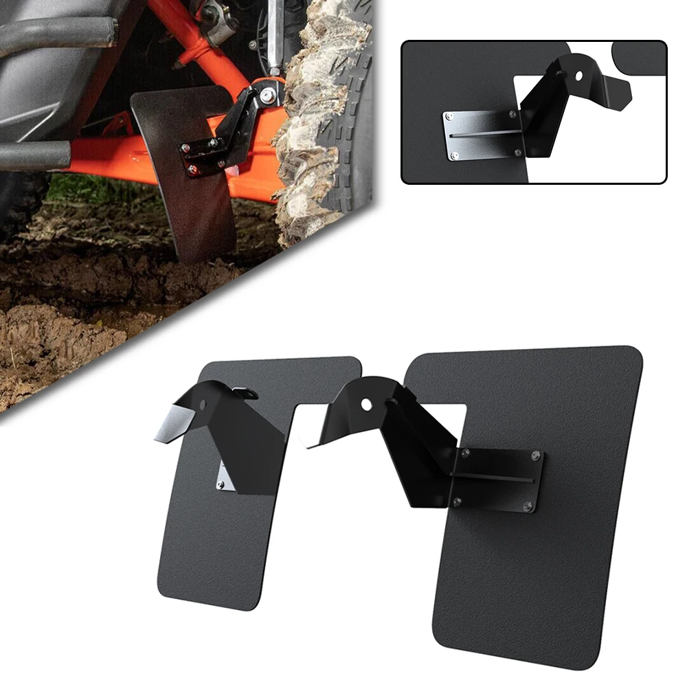 

For Can-Am Maverick X3 Turbo RR XRS XRC XMR 2020 2021 2022 2023 2024 UTV Motorcycle Accessories OEM Trailing Arms Mud Flaps PVC