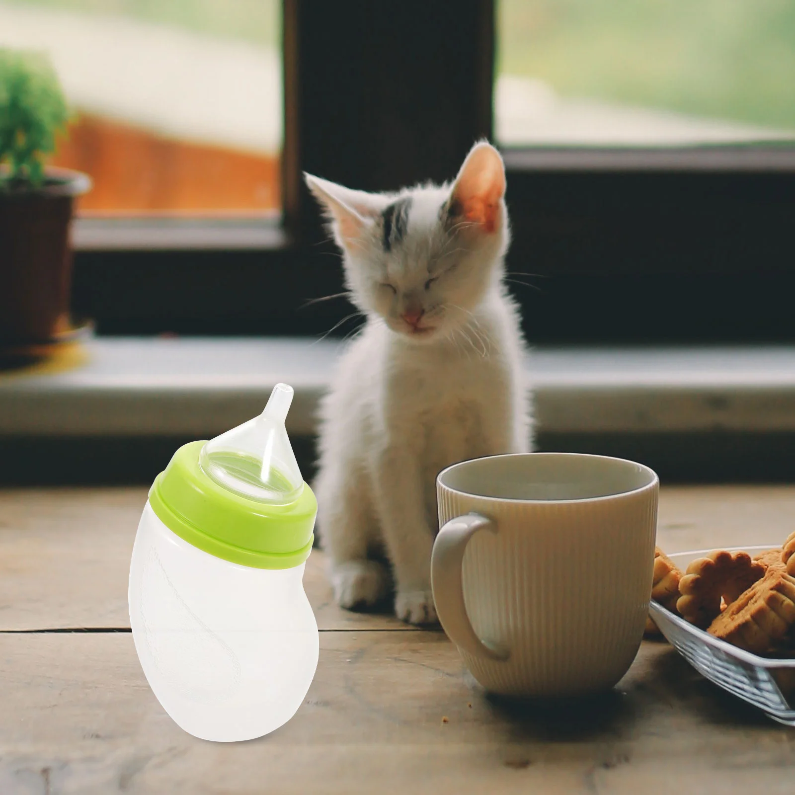

Nursing Bottle Kits- Feeding Bottle Feeding Tool Puppy Bottles for Kitten Puppy Small Feeding Tool ( )