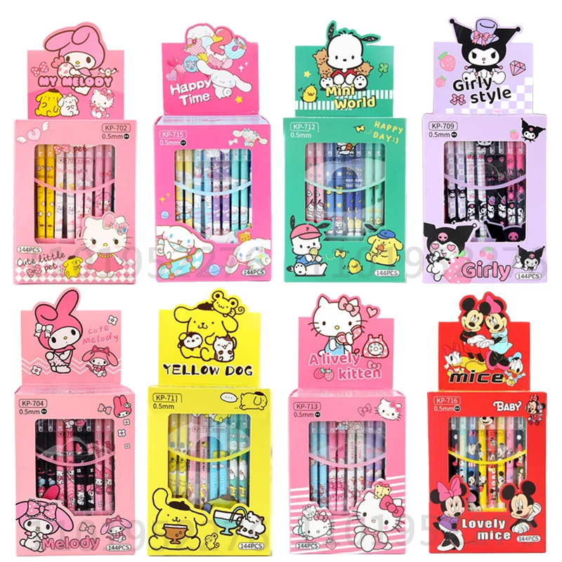 

Гелевая ручка Sanrio со стираемыми чернилами, 12-144 шт.