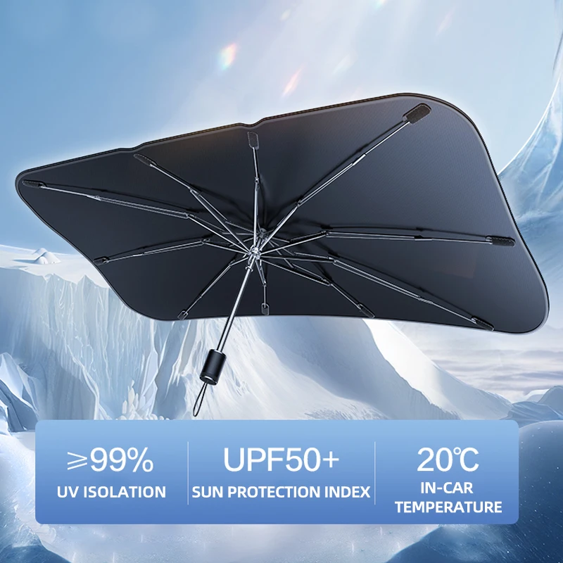 Car Windshield Sun Shade Blocks UV Rays, for HAVAL Jolion with Reflective Umbrella, Jolion Accessories