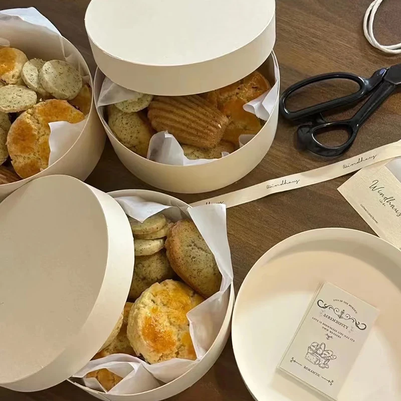 Bakery Pastry Paaging Box Candy Nougat Sugar Cookie Box Madeleine Cake Box Confectionery Box Kitchen Baking Supplies