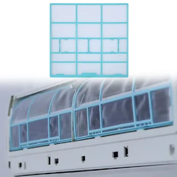 1 ชิ้นกันฝุ่นสุทธิเครื่องปรับอากาศกรองอุปกรณ์เสริมสําหรับเครื่องปรับอากาศ Midea หน่วยในร่มแขวนป้องกันฝุ่นสุทธิชิ้นส่วนเครื่องมือ 7