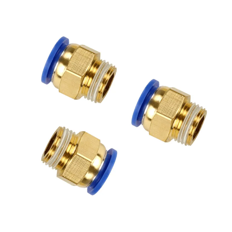 

PC14-03 Air Pneumatic Fitting Quick Connector 14mm-3/8 Male Thread 1PCS