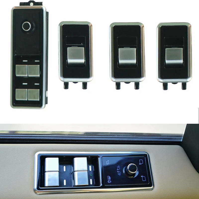 Car Lift Switch Power Window Control Buttons For Land Rover Discovery 5
