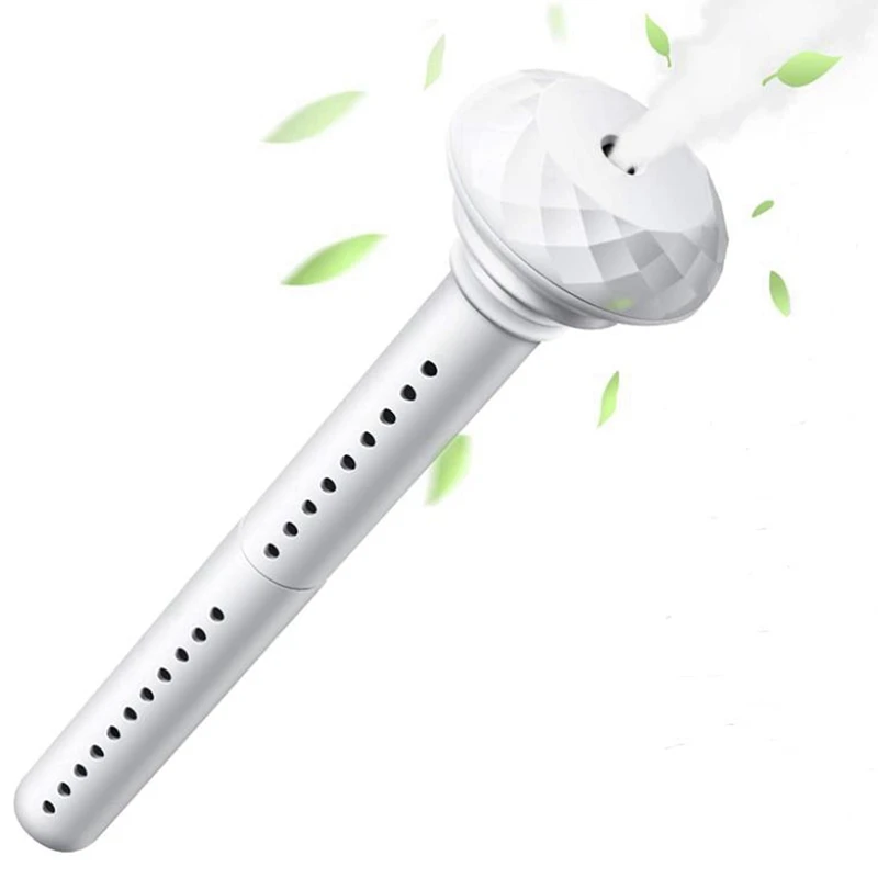 

2X Mini Portable Humidifier Cool Mist Humidifier USB Air Humidifier Without Water Bottle For Travel Office Hotel Car