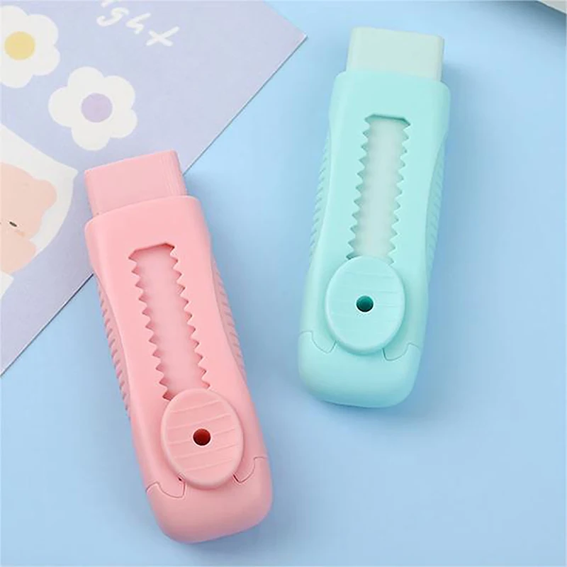 

Push-pull Design Portable Eraser Cute Wiping Stationery For Kids Students Drawing Writing School Supplies Stationery
