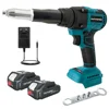 Brushless Handheld Electric Riveter Gun Cordless 5.0mm Household Power Tools Screwdriver With LED Light For Makita 18V Battery 1