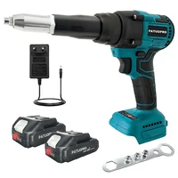 Brushless Handheld Electric Riveter Gun Cordless 5.0mm Household Power Tools Screwdriver With LED Light For Makita 18V Battery 1
