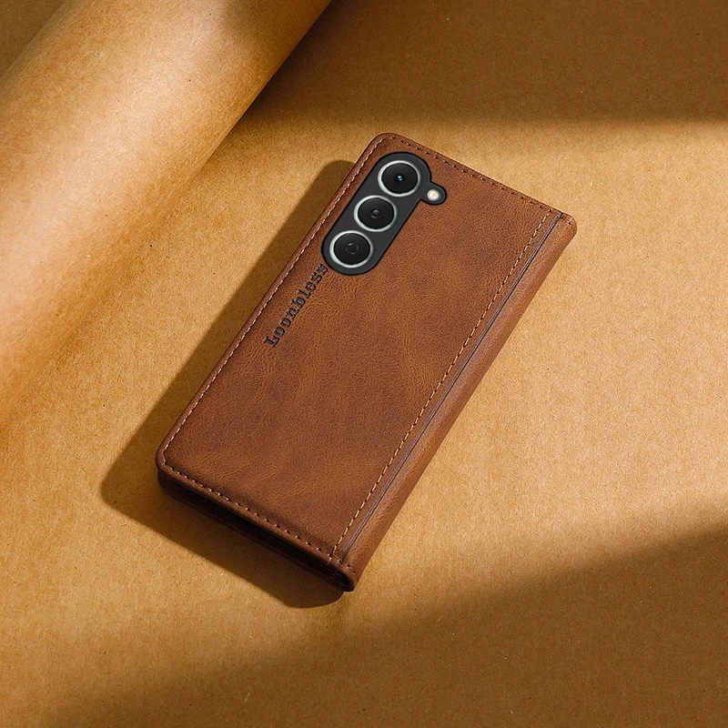 Leather Flip Phone Case Skin - Elegant Design and Durable Protection