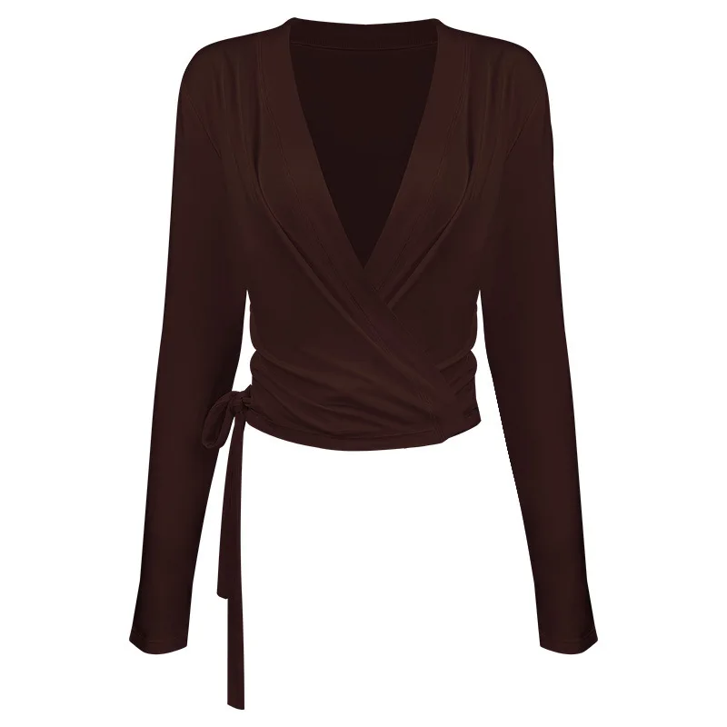 Yoga Women Crossover Strap Long Sleeve 4
