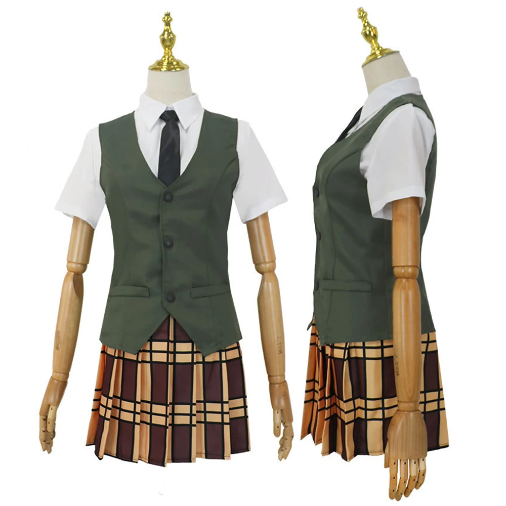 Citrus-Inspired Yuzu Aihara School Uniform Cosplay Costume for Women