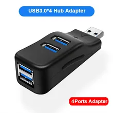  USB 3.0 HUB Adapter Extender Mini Splitter Box 3/4 Ports for PC Laptop Macbook Mobile Phone High Speed U Disk Reader for Xiaomi 