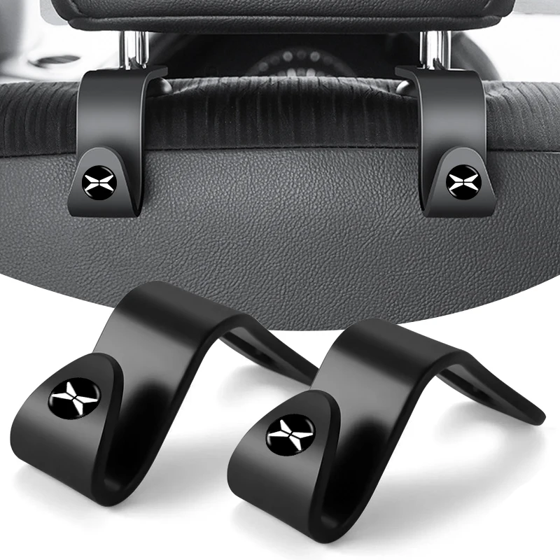 

2/4 Car Seat Headrest Hooks For Xpeng P7 G3 G3i G9 P5 X2 N5 F30 H93 Beta 2019 2020 2021 Car Interior Accessories