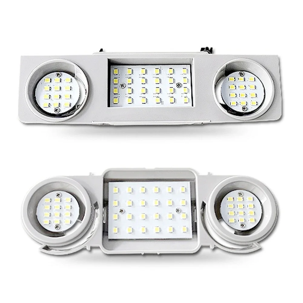 Enhanced Car Interior Dome Roof Lights with 48 LED Illumination