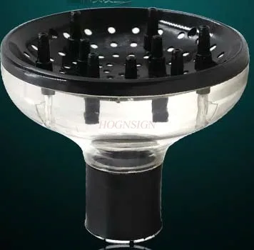 곱슬 머리를 위한 조절 가능한 그물 플로핑 보네, 헤어 타올, 목욕 모자 세트 11 미용, 낙하 방지, 고온 방지, 바람 후드, 미용실, 전문 모델링, 바람 후드, 투명