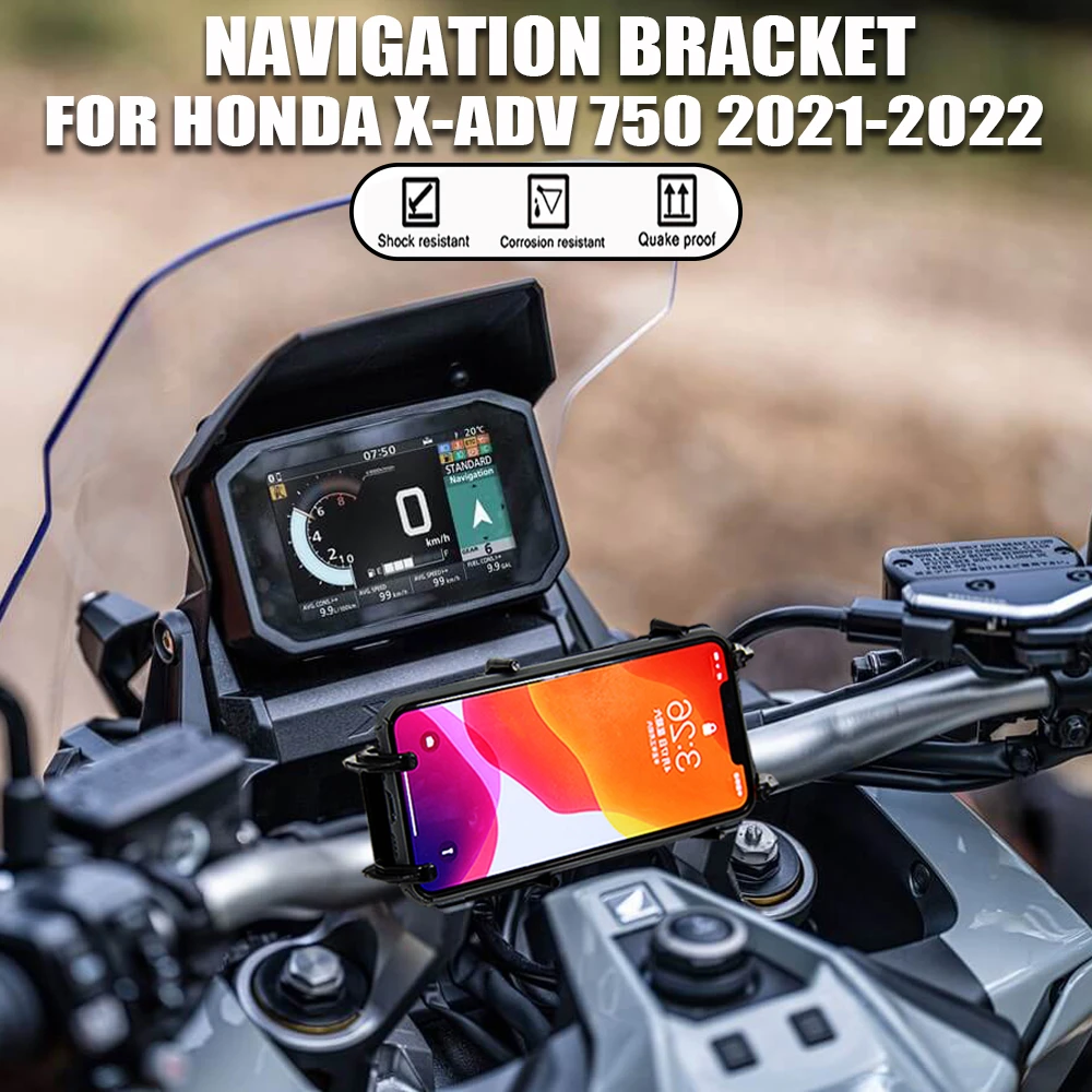 Xadv750 New Motorcycle Stand Holder Phone Mobile Phone Gps Navigation