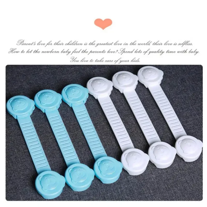 Child Lock Child Safety Lock Adjustable Lock Baby Protection Baby Anti-pinch Multi-function Refrigerator Cabinet Door Cupboard Toilet