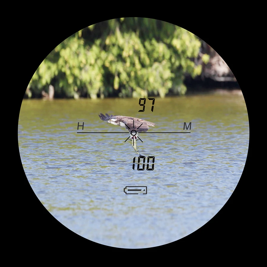 Discovery Camouflage Laser Rangefinder, 600, 800, 1200, 2000, 4000 Meters Upgraded Portable High Definition