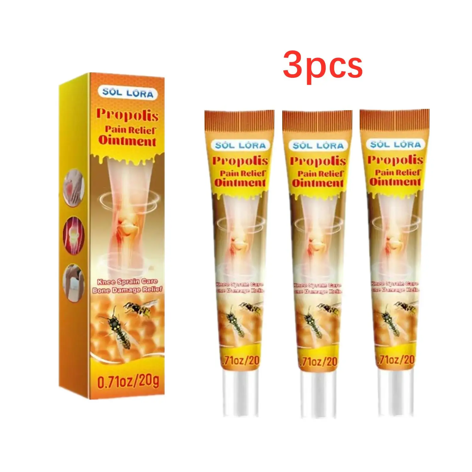 

3pcs 20g Beevenom New Zealand Bee Professional Treatment Gel, Bee Cream, New Zealand Bee Wholesale Dropshipping