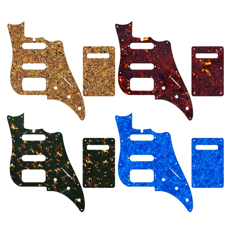 

Xin Yue Guirar Parts - For Mexico Jaguar Blacktop PAF Humbucker Guitar Pickguard PAF Humbucker Route,Multicolor Options