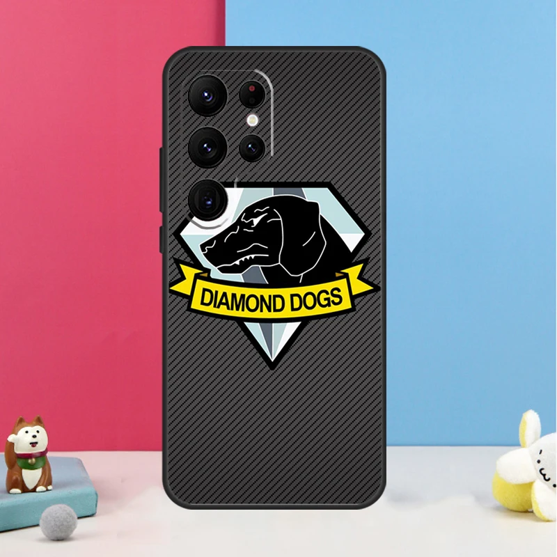 Premium Metal Gear Solid Design Protective Back Cover Case - Sleek Metallic Finish