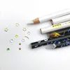 5pcs Nail Art Pen Stick Pasting Rhinestone Glitter Diamond Fingernail Pen Colorful Diamond-encrusted Nail Technician Pen 6