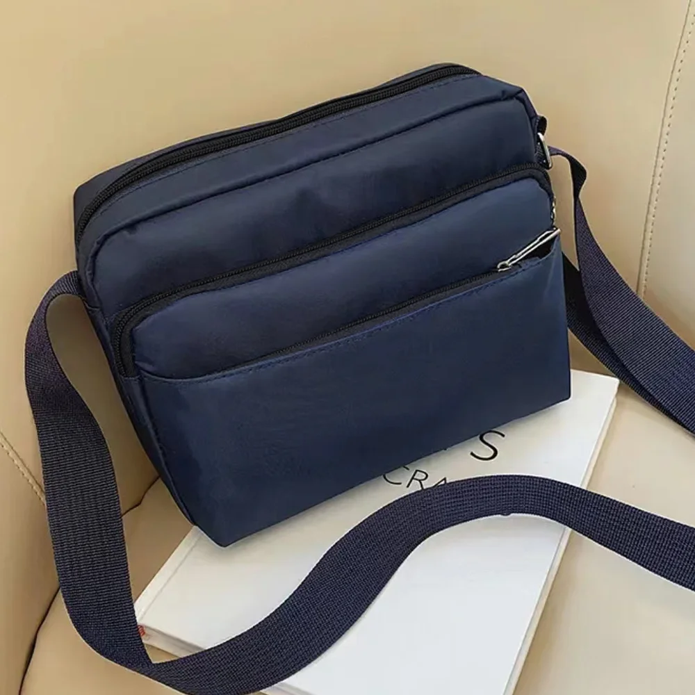 PANAM ユニセックス 707 スモールクロスバッグ 0147 3colors Large Capacity Travel and Commuting Storage Blue Bag Rose