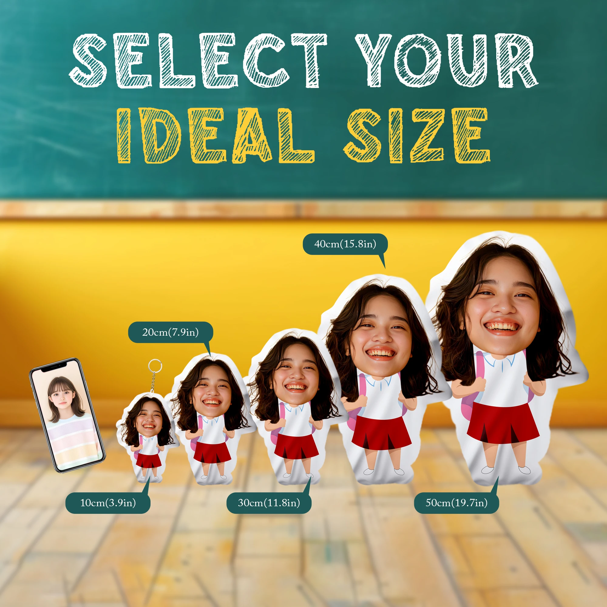 Custom Photo Cushion Humanoid Personalized Filling photo Cushion DIY Pillow for Putting Picture of Parent and Couple Christmas 3
