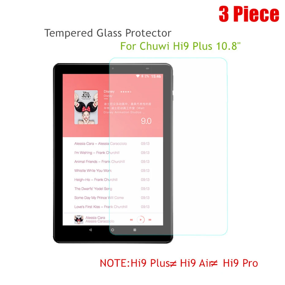 3piece Glass Protector For Chuwi Hi9 Plus Scratch Resistant 0 3mm Screen Protectors For Hi9 Plus 10 8 Tablet Glass Films Tablet Screen Protectors Aliexpress
