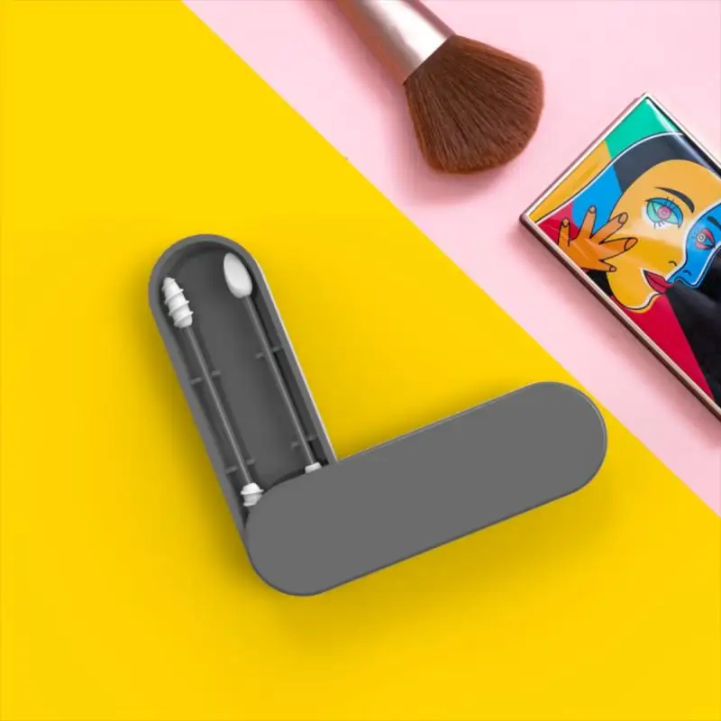 

Набор многоразовых силиконовых ватных палочек, ложка для ушей, палочка, не разворачивается, макияж, ватные палочки, силиконовая Чистящая палочка