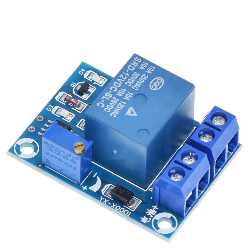 DC 12V Batterie-Unterspannungs- und Niederspannungs-Abschaltmodul mit Automatischer Wiederholschaltung, Ladekontroller und Schutzplatine – Detail 4