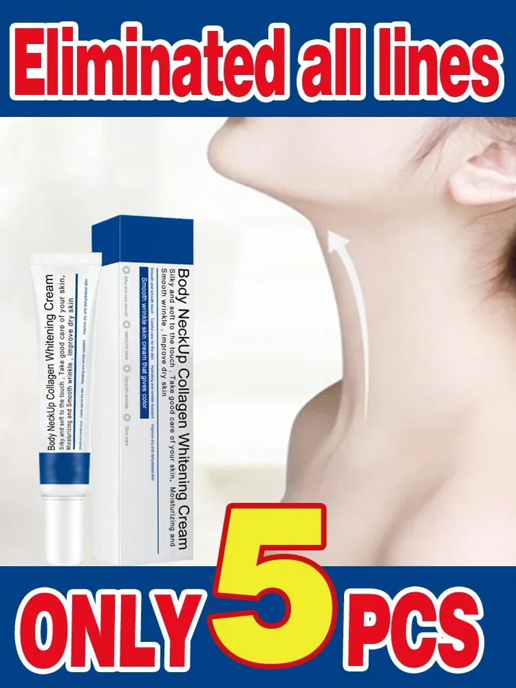 

Anti-aging Neck Lines Protein Cream Moisturizing Tightening Lifting For Neck Double Chin Eliminate Neck Fine Lines Skin Care