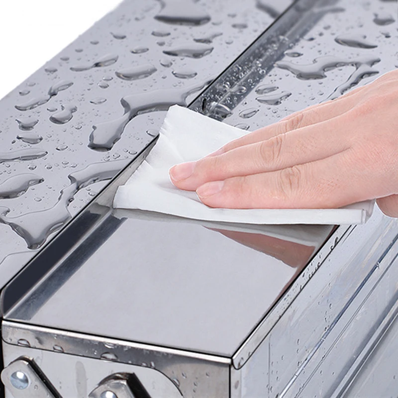 Tools Box Storage Folding Tool Storage Upgrade Stainless Steel Professional Complete Metal Side-opening Double-handle tool case tool box