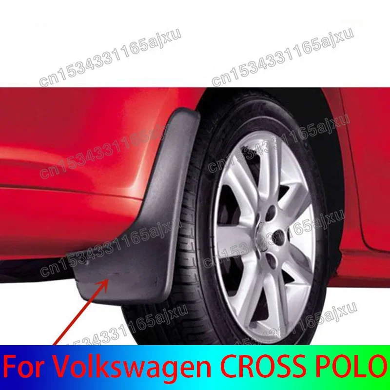 

Car styling Wheel Fender flares Wheel Extension Wheel Arches Plastic trim Car Accessories for Volkswagen VW CROSS POLO 2011-2017