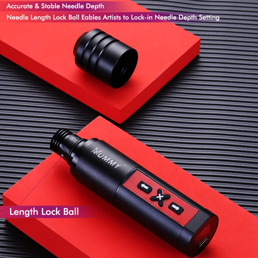 Tattoo Pen Wireless Tattoo Machine LED Digital Display Mummy 2200mah Battery Tattoo Pen Powerful Rotary Motor For Liner And Shader