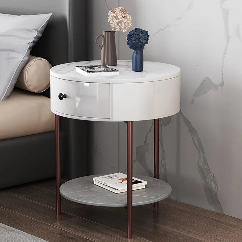 

Small Bed Coffee Tables Round Modern Balcony Living Room Makecup Side Table Storage Bedroom Penteadeira Living Room Furniture