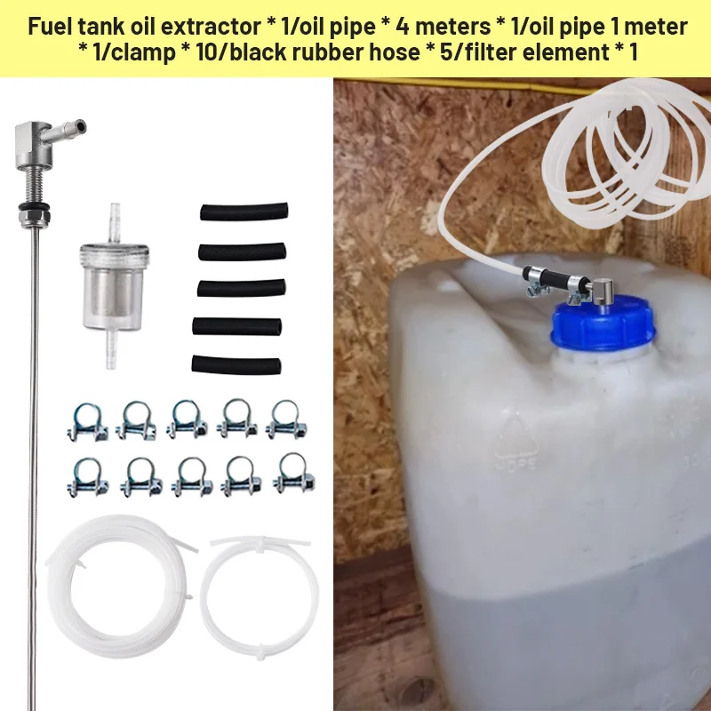 Oil Extraction Heater Oil Tank Suction Pipe Set Extractor Diesel Parking Heater AccessoriesTools For Webasto Eberspacher