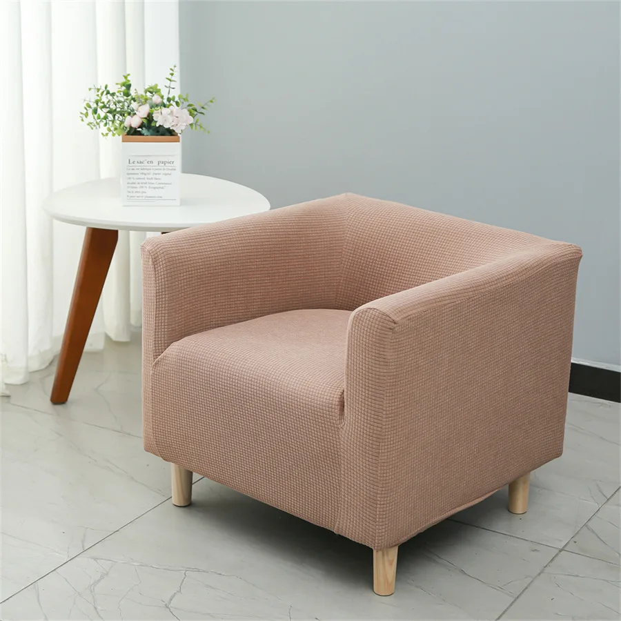 Square sand small hair cover, elastic thickened sofa cover, dustproof, anti-skid, comfortable bedroom decoration 5