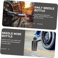30ML/1Oz Glue Bottles 24Pcs Portable Glue Bottles Pointed Mouth Glue Applicator Bottles Water Bottle With Fine Tip 1